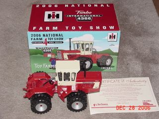 Ertl 1/32 Ih Farmall 4366 4wd Toy Farmer Ce 2006 Nfts Tractor