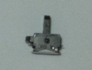 Us M1 Carbine Rear Sight,  Marked: " S " On One Side - " Fob " On Other Side