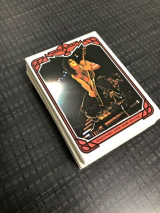 Kiss Series One Card Set Aucoin 1978 Plus Wrapper And One Corrected Card