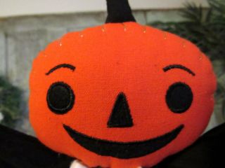 Hyde and EEK Target Halloween Felt Figure doll Pumpking Jack O Lantern Wizard LG 3