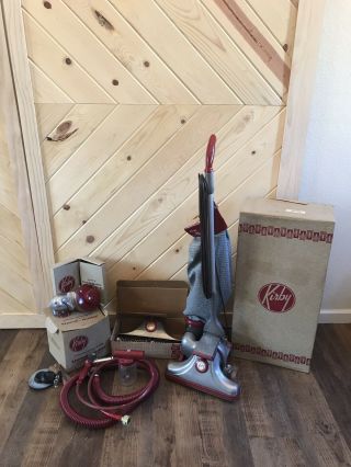 Vintage Kirby Vacuum With Attachments -