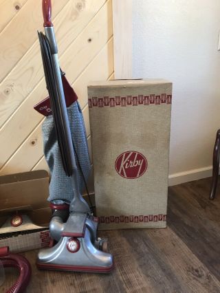 Vintage Kirby Vacuum with Attachments - 3