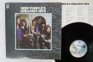 Deep Purple Greatest Hits Warner Fcpa - 1017 Japan Vinyl Lp