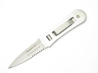 VTG GERBER USA 1985 1st PRODUCTION BLACKIE COLLINS CLIP LOCK DAGGER DIVE KNIFE 2