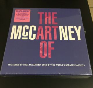 The Art Of Mccartney 4lp 180g Coloured Vinyl Box Set Paul Beatles &
