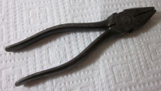 Vintage Crescent Tool Co.  50 - 6 Lineman Pliers,  Side Cutter,  Jamestown,  N.  Y.