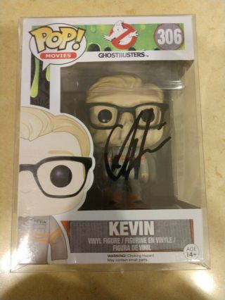 Ghostbusters Kevin Funko Pop Signed By Chris Hemsworth