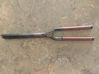 Antique Acier Germany Premiere Hair Curling Iron Wand Very Old