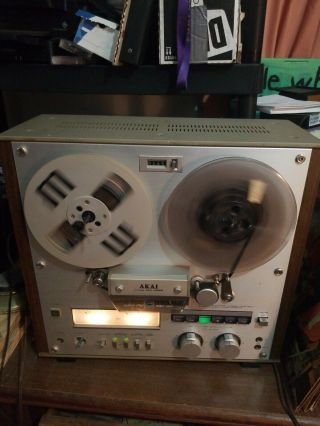 Akai Gx - 255 Reel To Reel Tape Deck Vintage Hi - Fi Please Read Notes