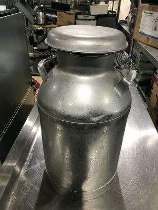 Milk Can Stainless Steel 10 Gal