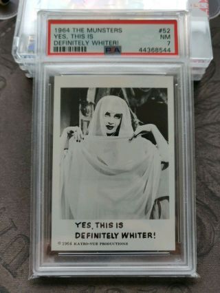 1964 The Munsters 52 Yes,  This Is Psa 7