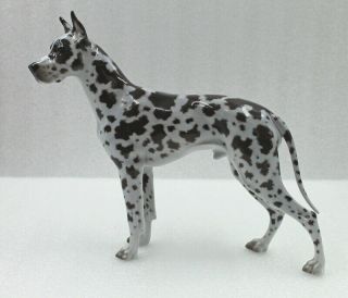 Vintage Rosenthal Porcelain Great Dane Dog Figurine 10” Huge