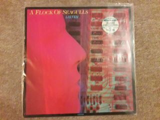 A Flock Of Seagulls ‎– Listen - Vinyl Lp Album Record