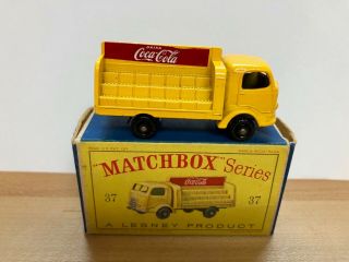 Matchbox Lesney Coca Cola Lorry No.  37