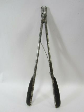 Antique Emmets Gyn.  Needle Forceps W/ebony Handle - Shepard & Dudley M 364