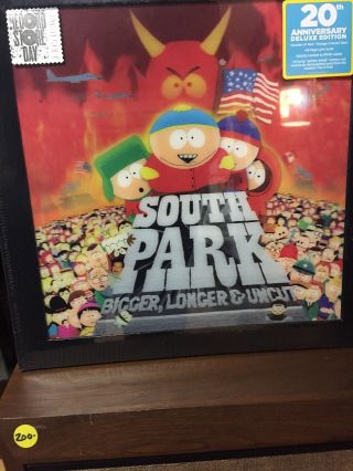 South Park “bigger Longer & Uncut” 2 Lp Colored Vinyl Rsd 2019