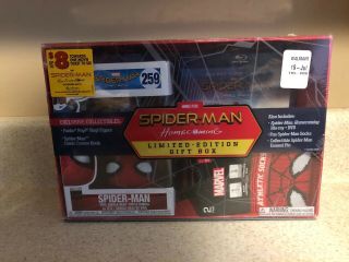 Funko Pop Spider - Man Homecoming Limited Edition Gift Box 259 Comic Covers Book