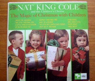 Nat King Cole And Childrens Chior Christmas Lp Limited Edition Capitol L 6617