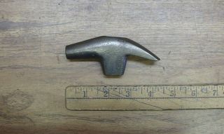 Old Tools,  Antique Unbranded Farriers Hammer Head,  9.  9oz,  4 - 3/16 ",  Item