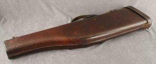 Vintage Fitted Hard Leather LEG O MUTTON Oven Under Shot Gun Carry Case 628 30 
