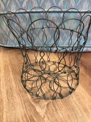 Egg Basket Wire Vintage