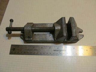 Vintage Drill Press Vise Swivel Head 2 - 3/8” Jaws