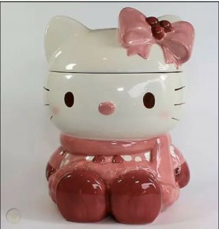 2006 Sanrio Hello Kitty 2 Piece Cookie Jar,  Rare 1976 Candy Nib
