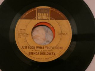 Brenda Holloway - Just Look What / Starting The Hurt.  Motown,  Northern Soul 45