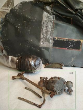 Part Of The Obu Item From Luftwaffe Aircraft Bf110 Me110 Night Bomber Ln,  Er