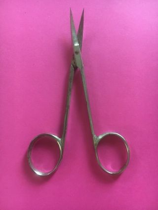 Antique Medical Surgical Instrument: Scissors.  J 20