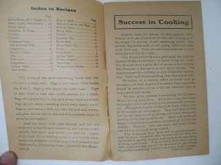 Antique Kickapoo Cook Book Advertising Quack Medical Products Sagwa,  Worm Killer 2