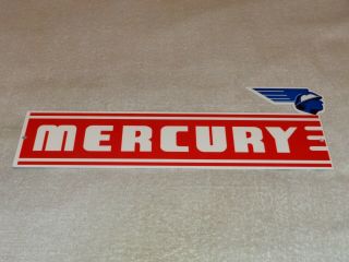 Vintage Mercury Car & Truck Dealer Die - Cut 14 " Metal Service Gasoline & Oil Sign