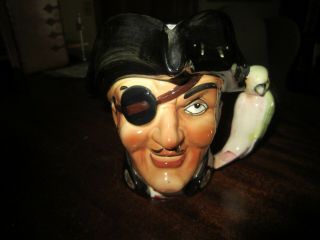 Porcelain Mug W Head Of Pirate / By Lego 1960 / No.  464 / Flawless /