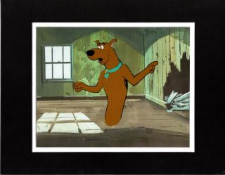 Scooby Doo 1972 Production Animation Cel Setup From Hanna Barbera 6