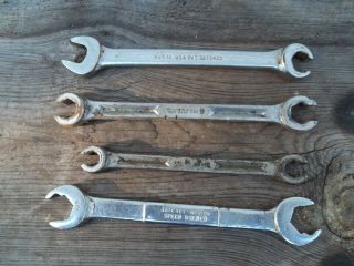 4 USA Snap - On Wrench Line Ratchet SW 1003 9/16 1/2 5/8 11/16 Vintage Special 2