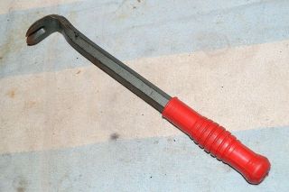 Sears Craftsman 6595 Nail Puller Pry Bar 11 - 1/2 Inch Quality Vintage Usa Tool