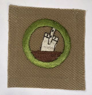 Boy Scout Merit Badge Type A Square Soil Management