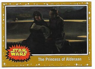 Topps Star Wars Journey The Rise Of Skywalker 11 Starfield Gold Parallel /25