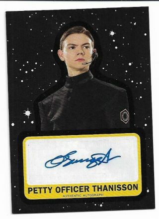Topps Star Wars Journey The Rise Of Skywalker Autograph Card Brodie - Sangster /99