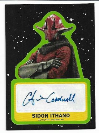 Topps Star Wars Journey The Rise Of Skywalker Autograph Card Cavin Cornwall