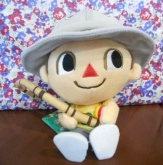 Rare Animal Crossing Plush Boy 24cm9.  4inch Nintendo Japan Doll 2005