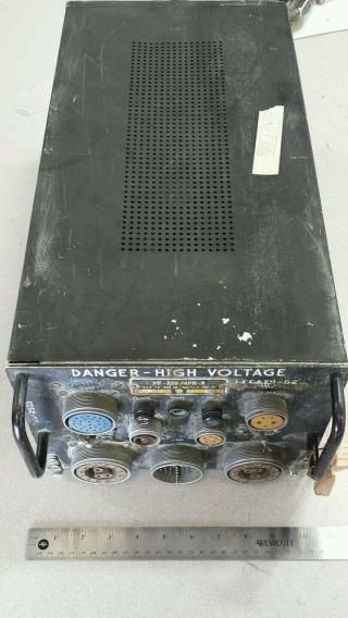 Vintage High Voltage Power Supply Pp - 336/apr - 9 380 - 1760 & 28v Dc 115v 52 - 701