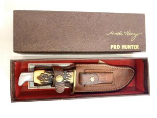 Vintage Schrade 171uh Uncle Henry Pro Hunter In The Box