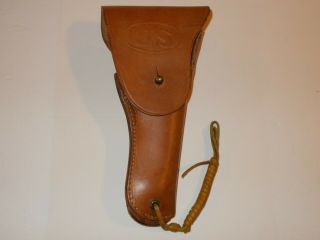 100 Original/high Grade Cond.  Ww2 " 1942 " Dated Sears Mfg.  M1911 Leather Holster
