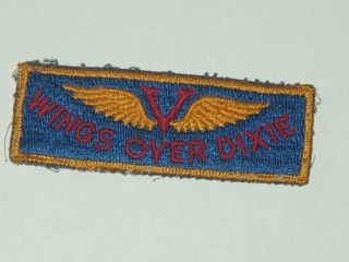 Senior Scout / Air Scout Activity Patch - Wings Over Dixie 5 - Blue Enb Bkg