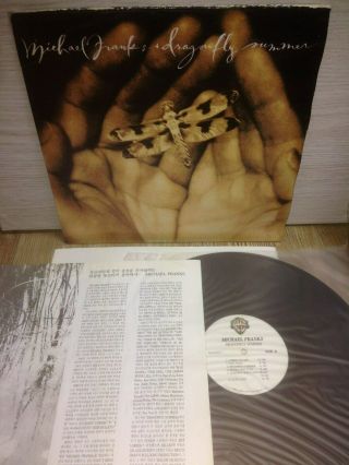 Michael Franks - Dragonfly Summer 1993 Korea Lp Vinyl Insert (vinyl - Nm Ex, )