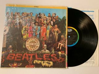 The Beatles Sergeant Peppers Lonely Hearts Club Stereo Vinyl In Shrink Smas - 2653