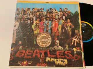 The Beatles Sergeant Peppers Lonely Hearts Club Stereo Vinyl In Shrink SMAS - 2653 2