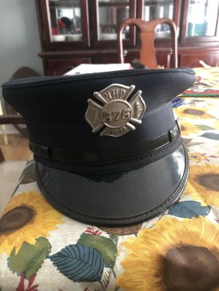 Firemen Dress Coat Hat And Pants With Badge From Hyde Park Fire Dept Ny