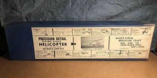Vintage Hobby House | Higgins Eb - 1 26 " | Balsa | Flying Scale Helicopter | 1945